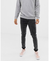 schwarze enge Jeans von Cheap Monday