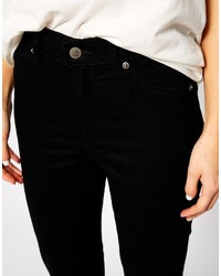 schwarze enge Jeans von Cheap Monday