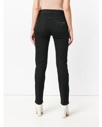 schwarze enge Jeans von Versace Jeans