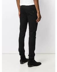 schwarze enge Jeans von Saint Laurent