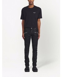 schwarze enge Jeans von Balmain