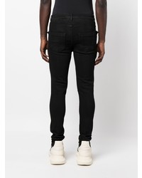 schwarze enge Jeans von Rick Owens DRKSHDW