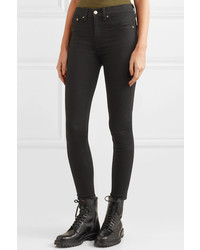 schwarze enge Jeans von Rag & Bone