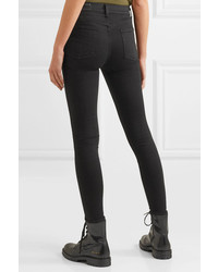 schwarze enge Jeans von Rag & Bone