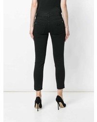 schwarze enge Jeans von Dsquared2