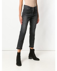 schwarze enge Jeans von Sacai