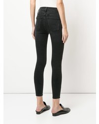 schwarze enge Jeans von Nobody Denim