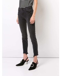 schwarze enge Jeans von Frame Denim