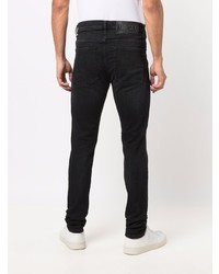 schwarze enge Jeans von Diesel