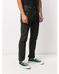 schwarze enge Jeans von Diesel