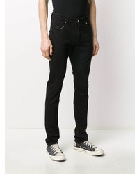 schwarze enge Jeans von John Richmond