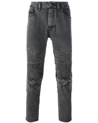 schwarze enge Jeans von Diesel