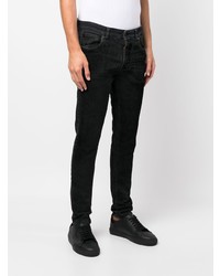 schwarze enge Jeans von Santoro