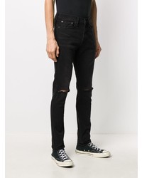 schwarze enge Jeans von rag & bone