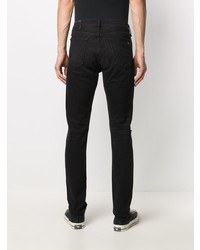 schwarze enge Jeans von rag & bone