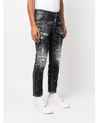 schwarze enge Jeans von DSQUARED2