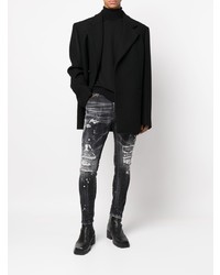 schwarze enge Jeans von DSQUARED2