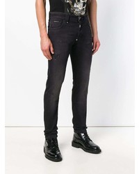 schwarze enge Jeans von Philipp Plein