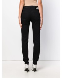 schwarze enge Jeans von Love Moschino