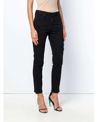 schwarze enge Jeans von Dsquared2