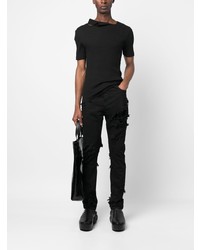 schwarze enge Jeans von Rick Owens DRKSHDW