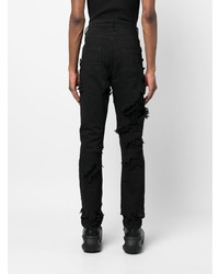 schwarze enge Jeans von Rick Owens DRKSHDW