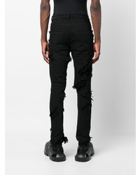 schwarze enge Jeans von Rick Owens DRKSHDW