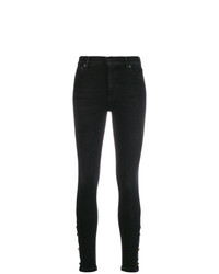 schwarze enge Jeans von Dondup