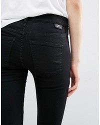 schwarze enge Jeans von Dr. Denim