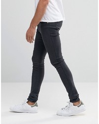 schwarze enge Jeans von Dr. Denim