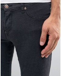 schwarze enge Jeans von Dr. Denim