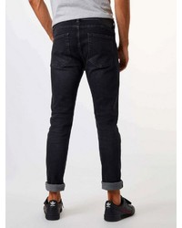 schwarze enge Jeans von Edwin