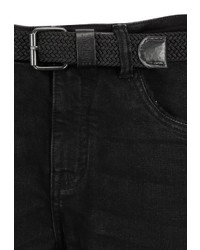 schwarze enge Jeans von Eight2Nine