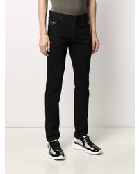schwarze enge Jeans von Fendi