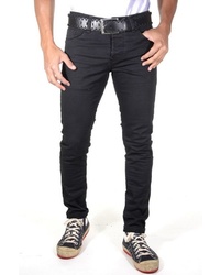 schwarze enge Jeans von EX-PENT