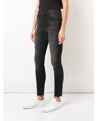 schwarze enge Jeans von Mother