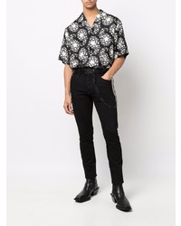 schwarze enge Jeans von Philipp Plein