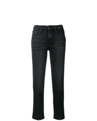 schwarze enge Jeans von Frame Denim