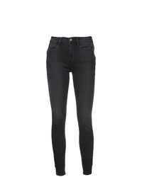 schwarze enge Jeans von Frame Denim
