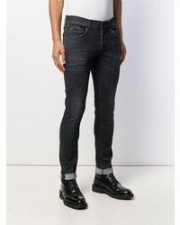 schwarze enge Jeans von Dondup