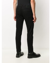 schwarze enge Jeans von Tagliatore