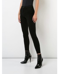 schwarze enge Jeans von L'Agence