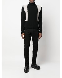 schwarze enge Jeans von Rick Owens