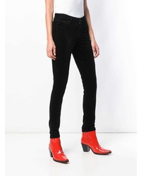 schwarze enge Jeans von J Brand