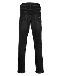 schwarze enge Jeans von Tommy Jeans