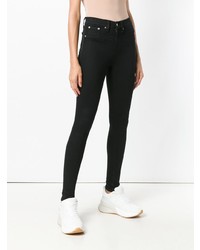 schwarze enge Jeans von rag & bone/JEAN