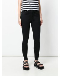 schwarze enge Jeans von rag & bone/JEAN