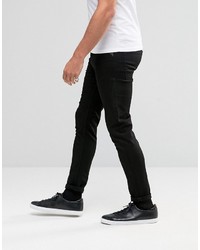 schwarze enge Jeans von Hugo Boss
