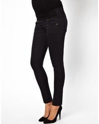 schwarze enge Jeans von Isabella Oliver