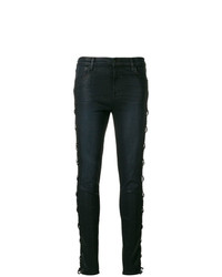 schwarze enge Jeans von J Brand